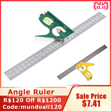 12 inch 300mm Adjustable Combination Square Angle Ruler 45 /