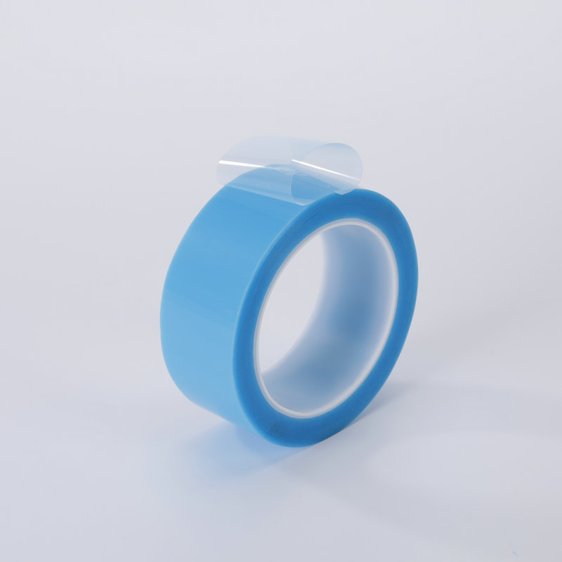 Pet Blue Refrigerator Tape Strong Adhesive Seamless Air Conditioner Fax Machine Printer Parts Fixed Non-Residual Adhesive Tape