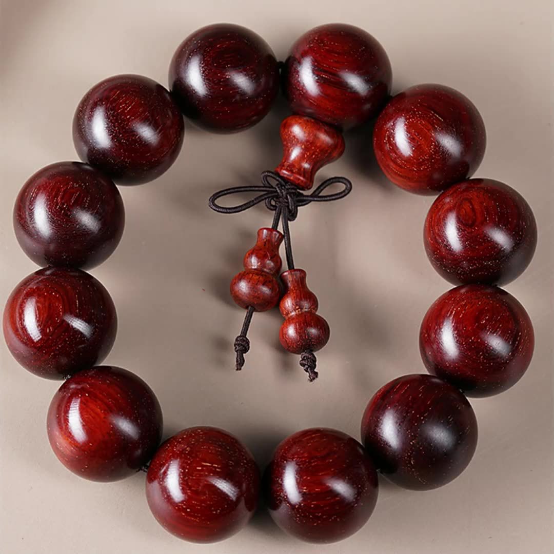 0老料满金星文玩手串木质手链108男女佛珠