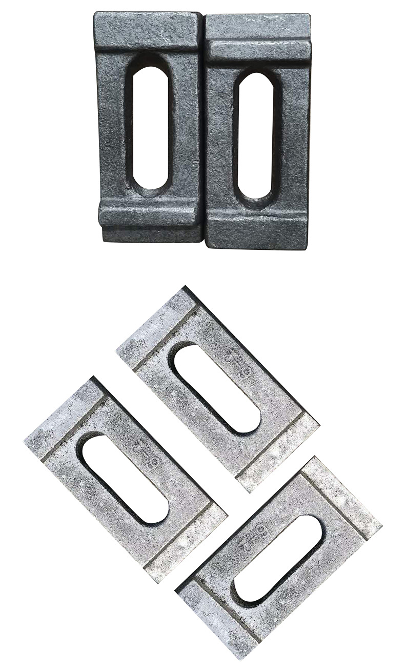 p50轨道压板_hdgy50行吊轨道压板_螺栓式轨道固定件