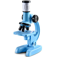 儿童小学生光学显微镜初中生科学实验套装1200倍家用高清玩具