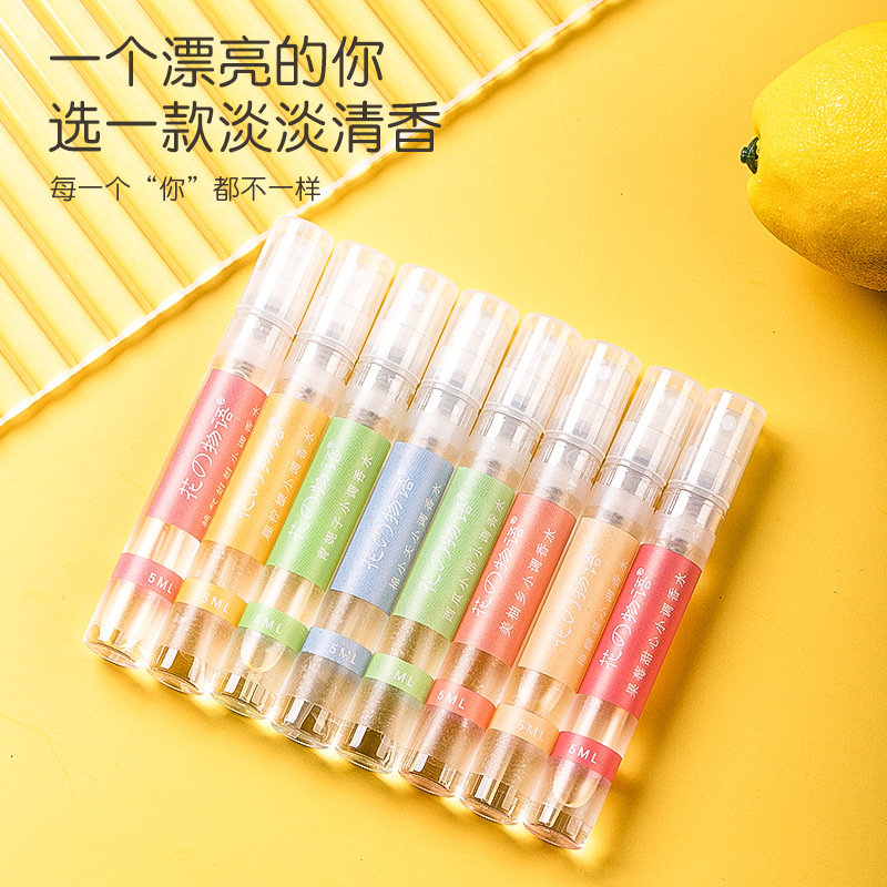 Popular Drainage Supply Small Fresh Girl Perfume Long-Lasting Light Perfume Women's Fragrance Sample Student Trial Wholesale