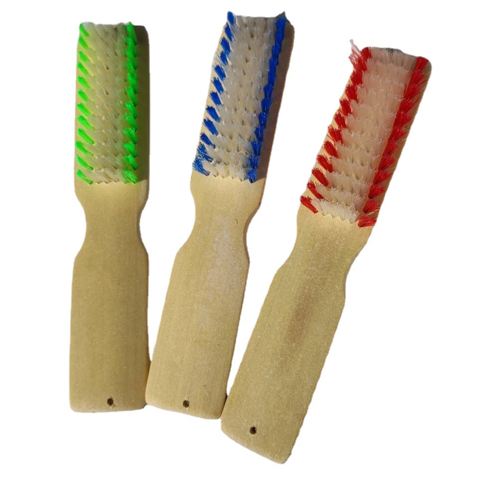 长柄刷竹木鞋刷衣服刷竹刷木刷竹制清洁刷长刷鞋刷子地摊一元货源