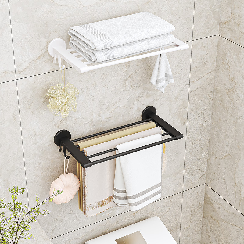 Xitu Simple Multi-Functional Nail-Free Bathroom Rack Towel Rack Socks Rack Bath Towel Rack Slipper Rack