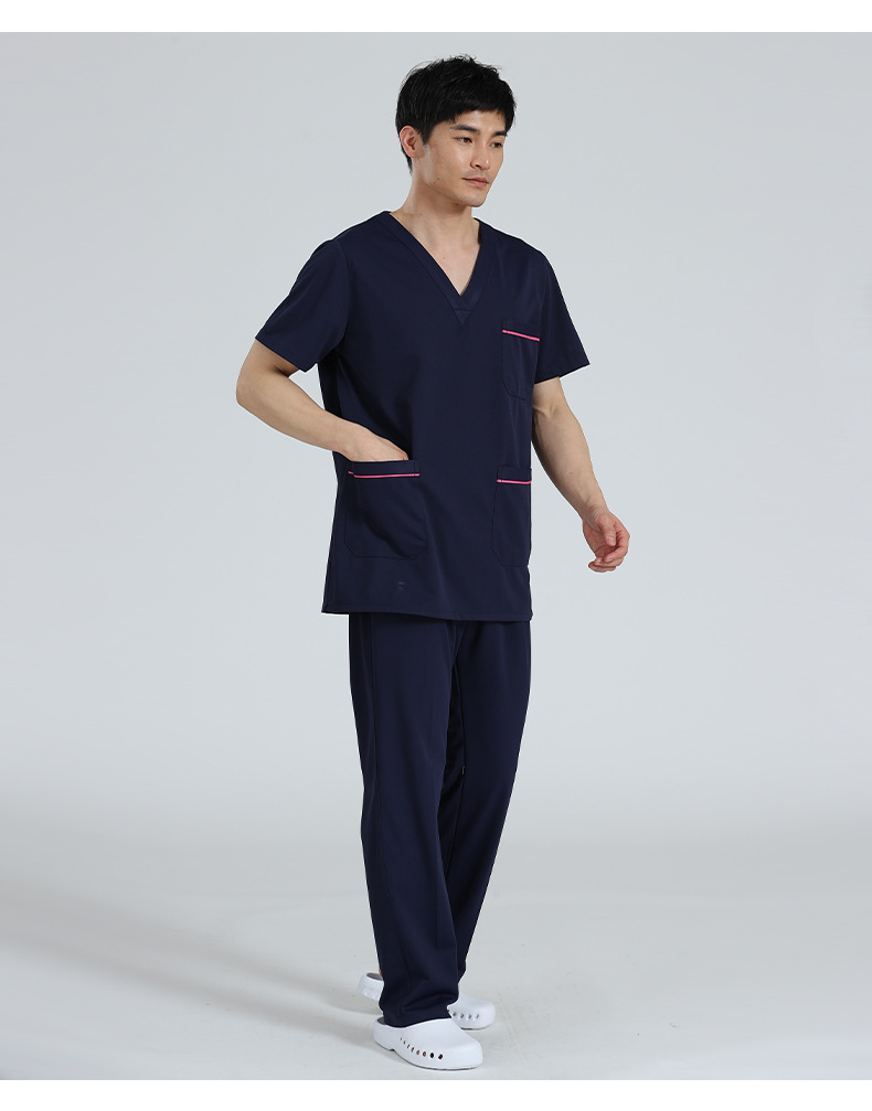 外科手术室洗手衣短袖麻醉科医生手术衣男女医院值班室工作服薄款