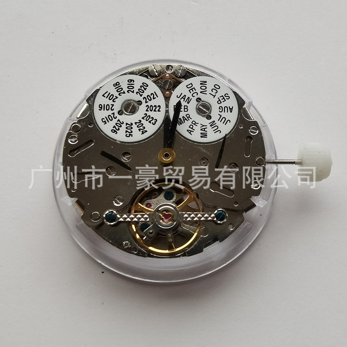 南宁上海合作款7005多功能万年历机芯 自动机械手表机芯配件批发