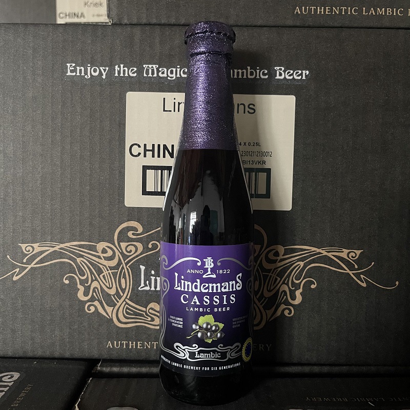 【进口】比利时林德曼黑加仑250mlx24瓶装精酿啤酒-阿里巴巴