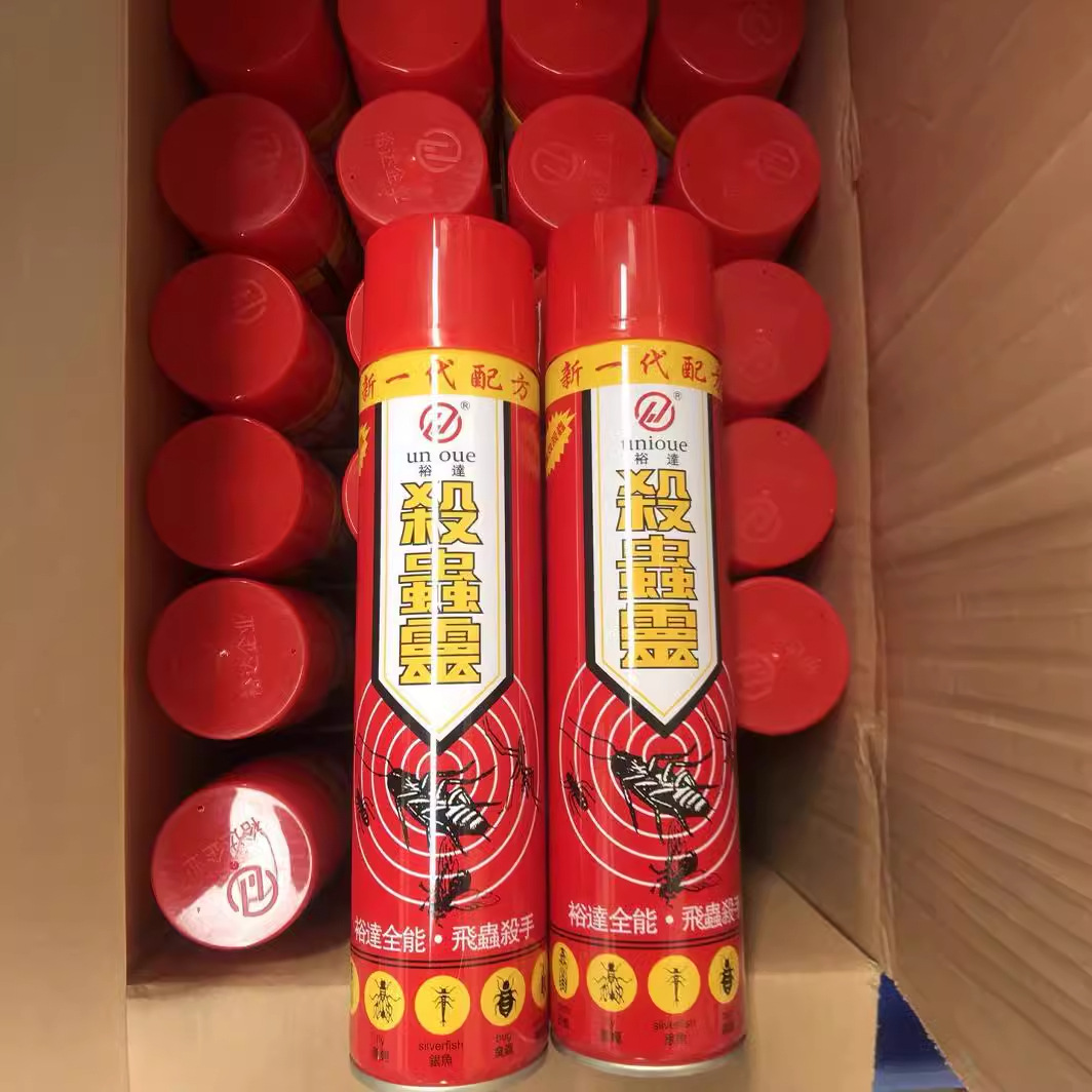 批发裕达杀虫灵600ml气雾剂强力杀灭蚊蟑螂杀虫喷雾灭害杀虫剂