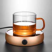 批发带把玻璃杯品茶杯子 耐高温耐热透明功夫小茶碗2只装茶具套装