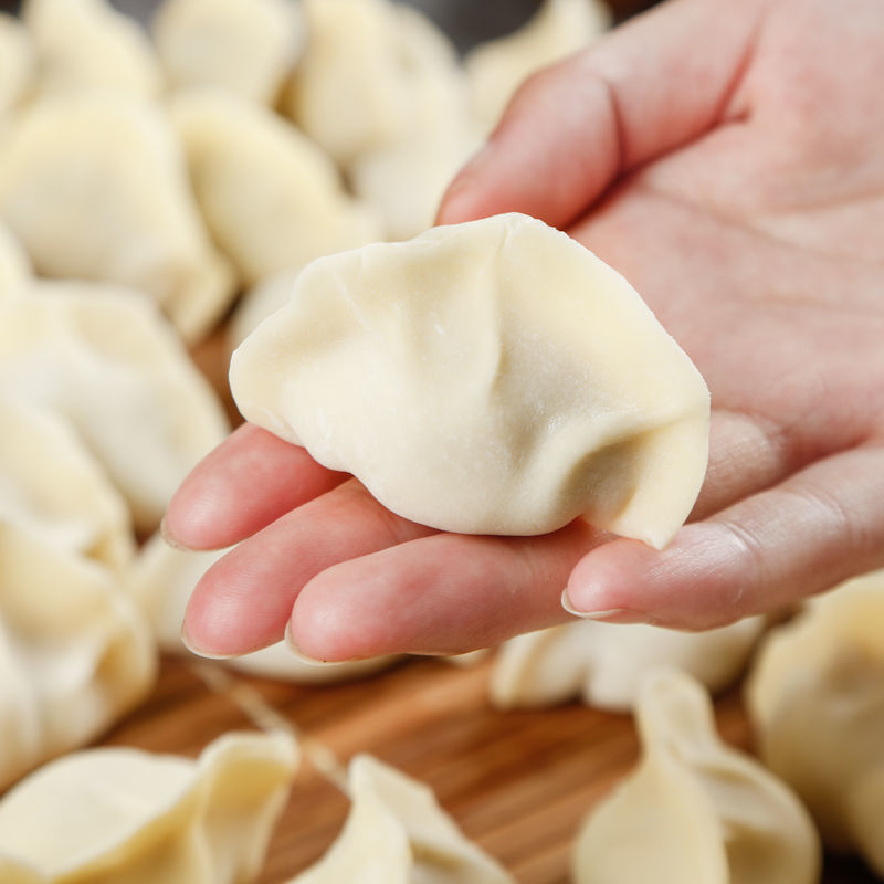 大娘包的手工水饺速冻5斤袋装饺子批发煎饺早餐食品速食水煮蒸饺