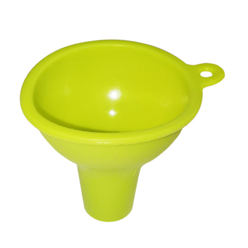 Cross-Border Factory in Stock Silicone Funnel Large Wide Caliber Multi-Functional Household Kitchen Oil and Wine Filter Liquid Packing