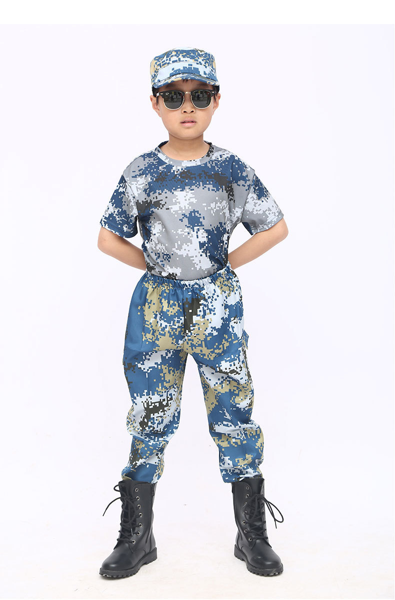 儿童马丁靴特种兵春秋战斗靴男陆战靴男士韩版英伦风夏季军靴休闲