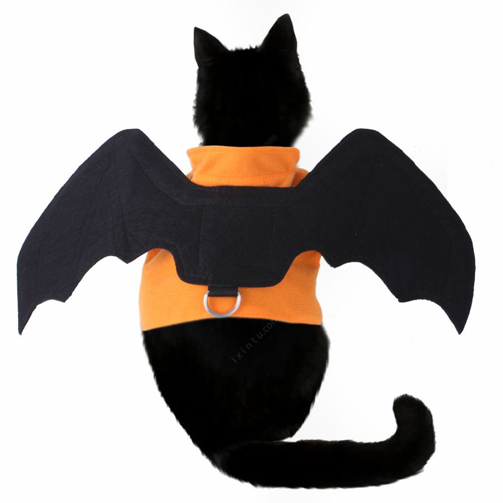 Dog Bat Costume Halloween Pet Clothes Dog Costume Halloween Dog Accessories