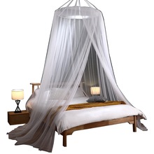 免打孔大床蚊帐不需要支架一米八吊挂圆顶式罗伞新款家用卧室