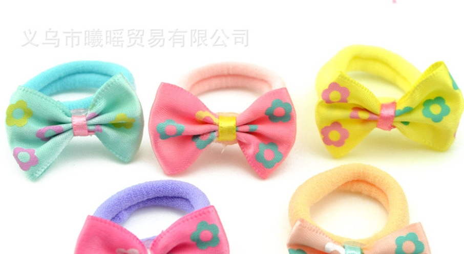 Rubber Band Bow Children's Hair Band Hair Rope