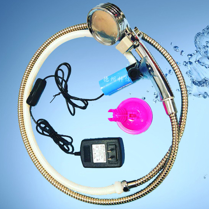 电动洗澡神器水泵吸水大学生简易式热水器宿舍便携式淋浴花洒