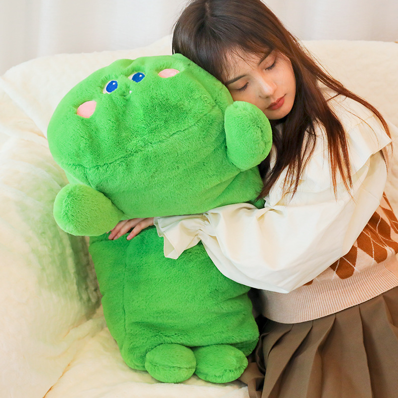 Children's Pillow Doll Soft Dinosaur Cute Pink Pig Radish Rabbit Plush Toy Hand Gift Headrest Sleeping Pillow