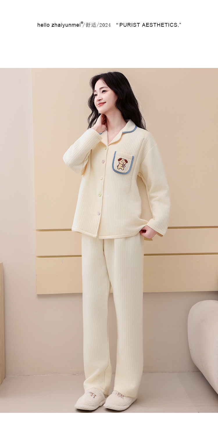 Cotton Padded Maternity Nursing Sleepwear Sets Pajamas Suits CLothes for Pregnant Women Pregnancy Sleep Home Lounge Wear 136 O1CN01zDl8ZP1fxwYZwzn8W !!2496274074 0 cib
