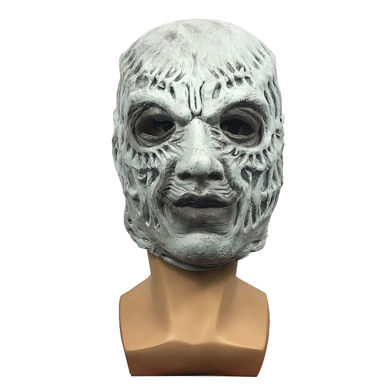 双面魔王恐怖头套面具化妆舞会鬼脸乳胶头饰万圣节日派对恶搞道具