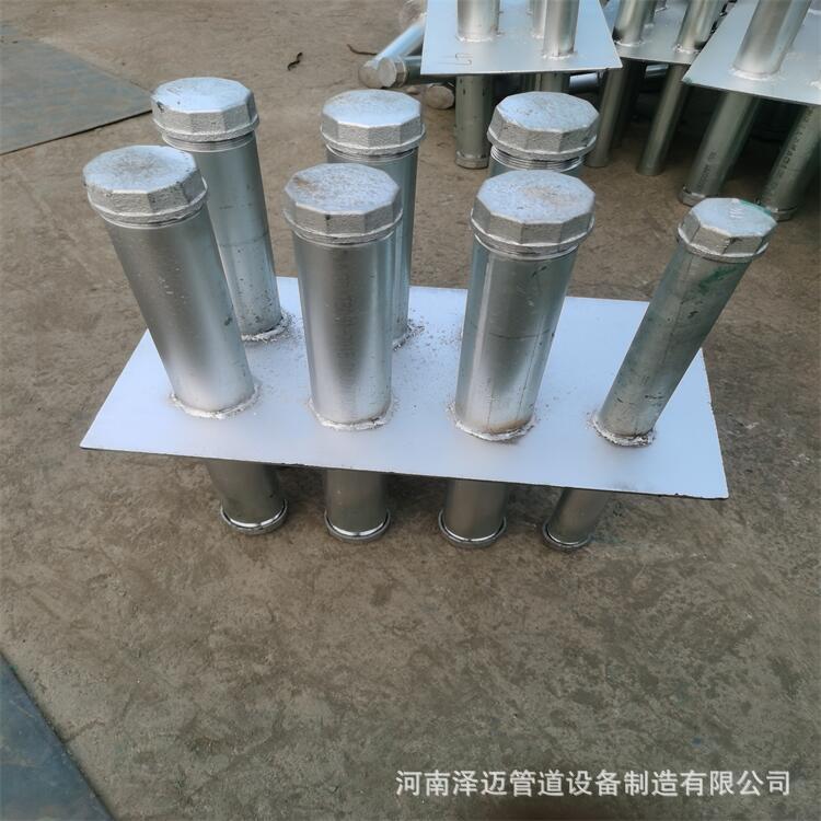 供应人防电气套管dn50气密测量管电缆入户套管电气密闭肋