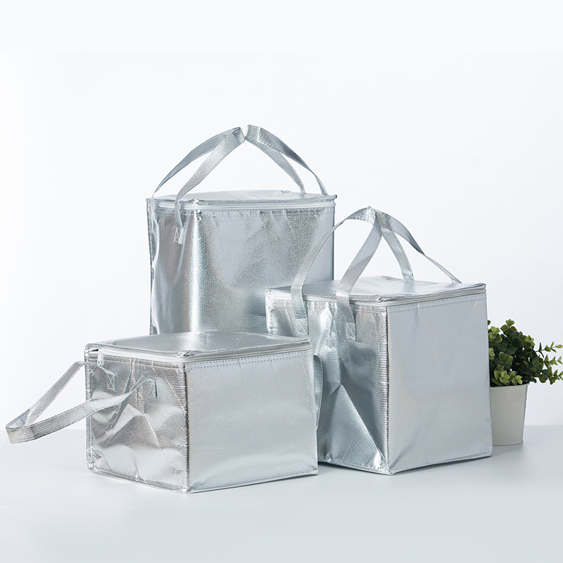 蛋糕保温袋 镭射膜加厚保冷袋冷藏保鲜冷藏铝箔保温袋冰包4-12寸