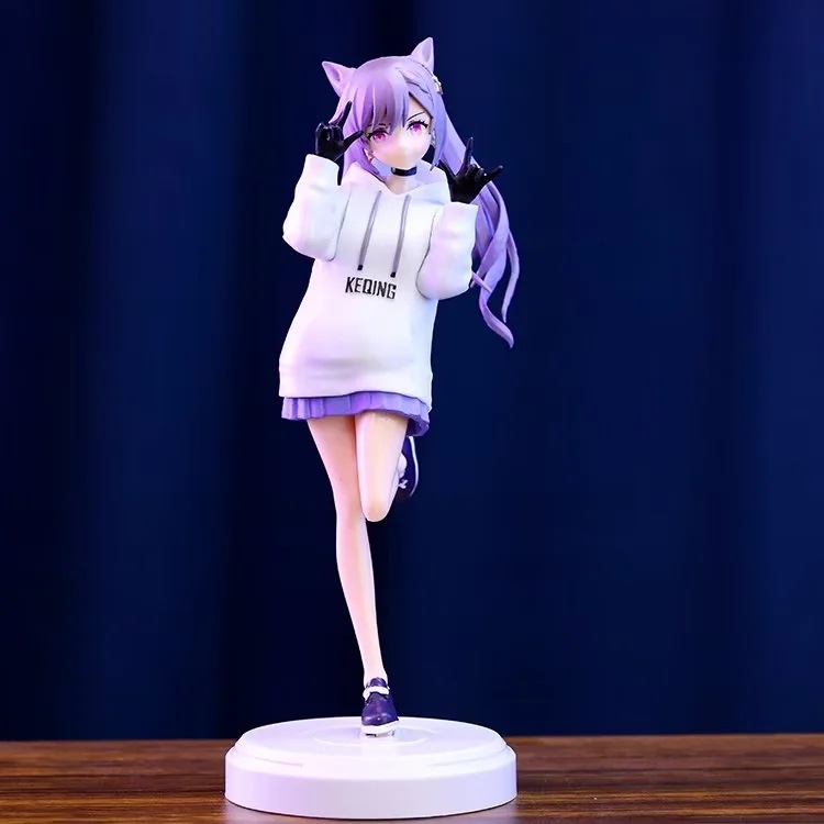 原神 潮流 卫衣刻晴 景品 站姿 游戏周边 盒装手办 模型雕像摆件