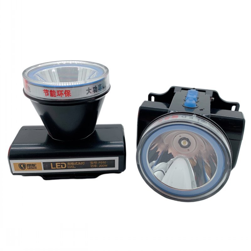 锂电头灯 led户外强光远射照明防水充电头灯 应急巡逻头戴式电筒