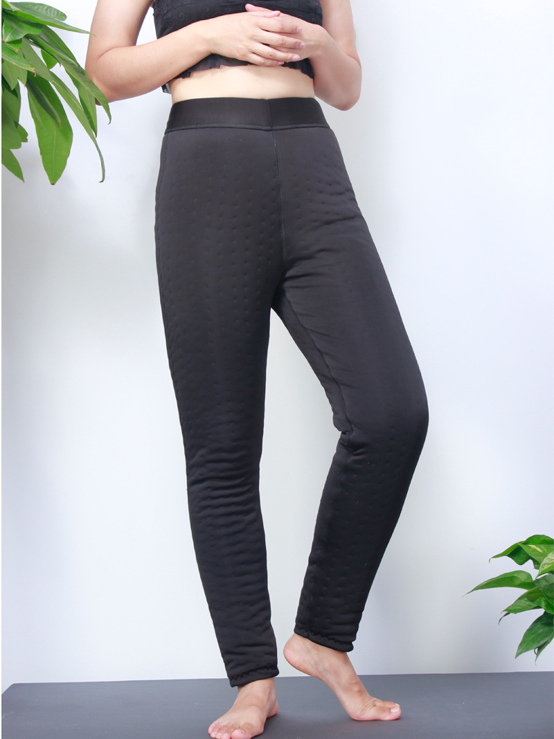 批发北东棉花棉裤女士纯棉花手行针工高腰保暖三护弹力加厚加绒