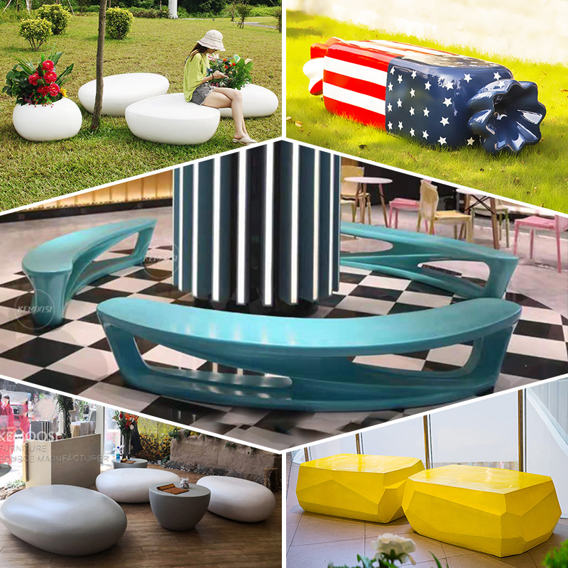 公共热卖商场户外等候椅