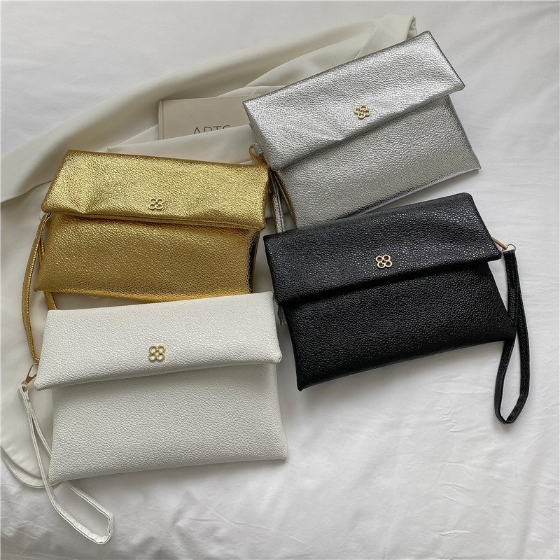 2023 Spring New Wrist Small Bag Simple Korean Style Long Women's Clutch Casual Pouch Personalized Clutch