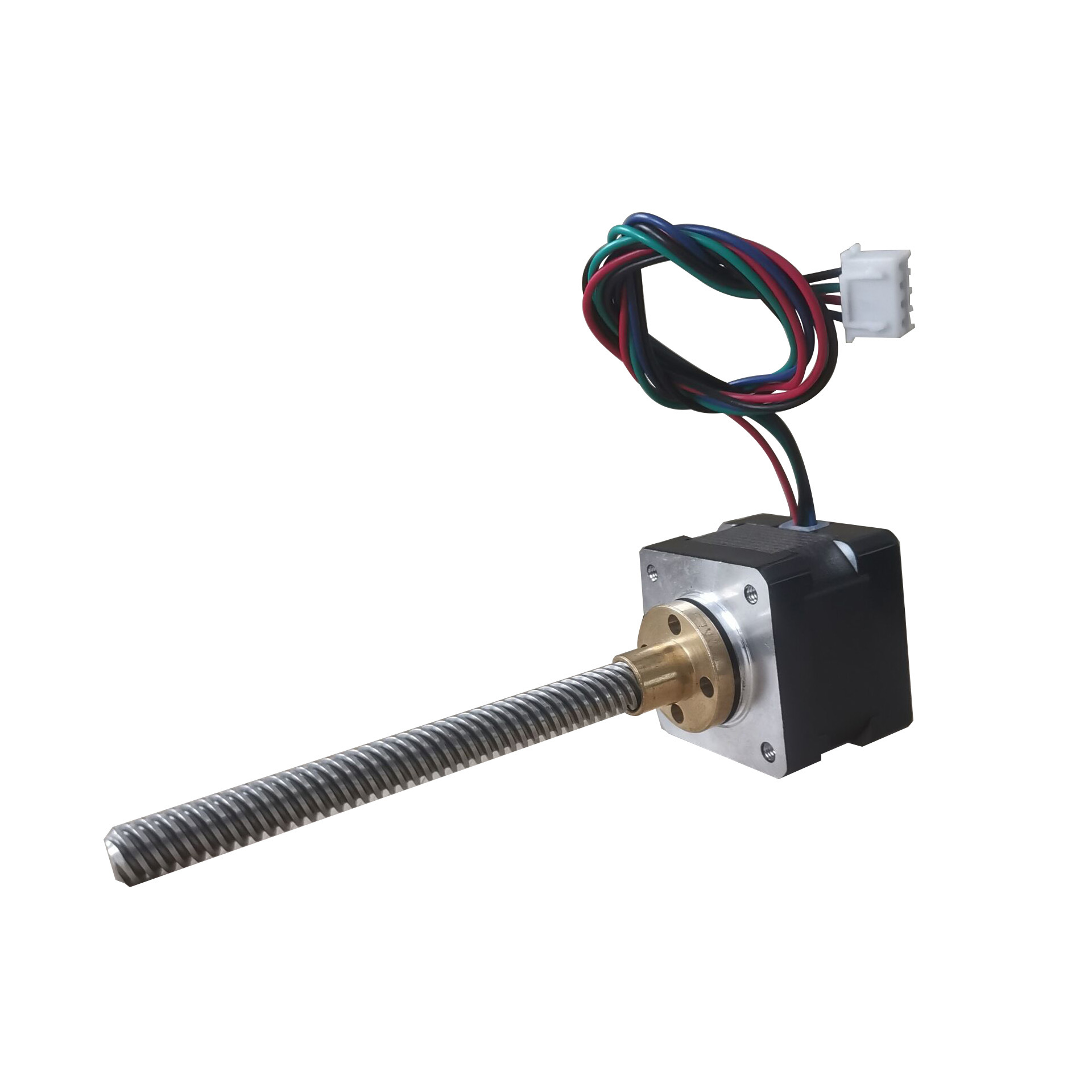 同款228滚珠丝杆步进电机/贯通式/贯穿式直线螺杆马达机身可选电流1