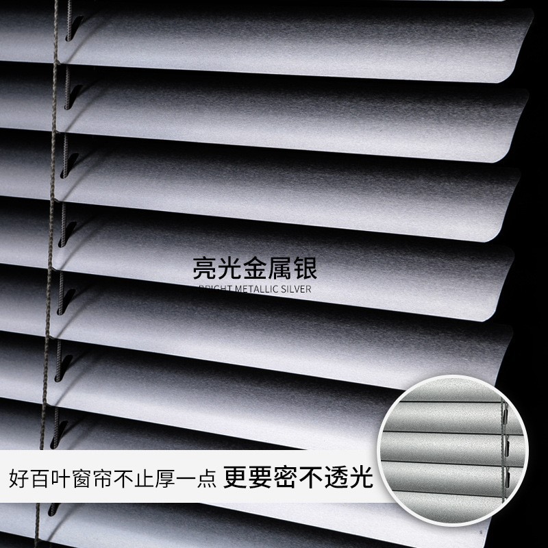 Soft Gauze Roller Shutter Louver Curtain Day & Night Curtain Double-Layer Roller Shade Double Roller Blind Curtain Tracery Window Screen