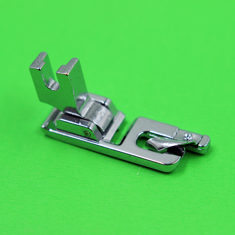 家用缝纫机带柄卷边压脚 cy-717l(低柄) 3mm卷花边压脚