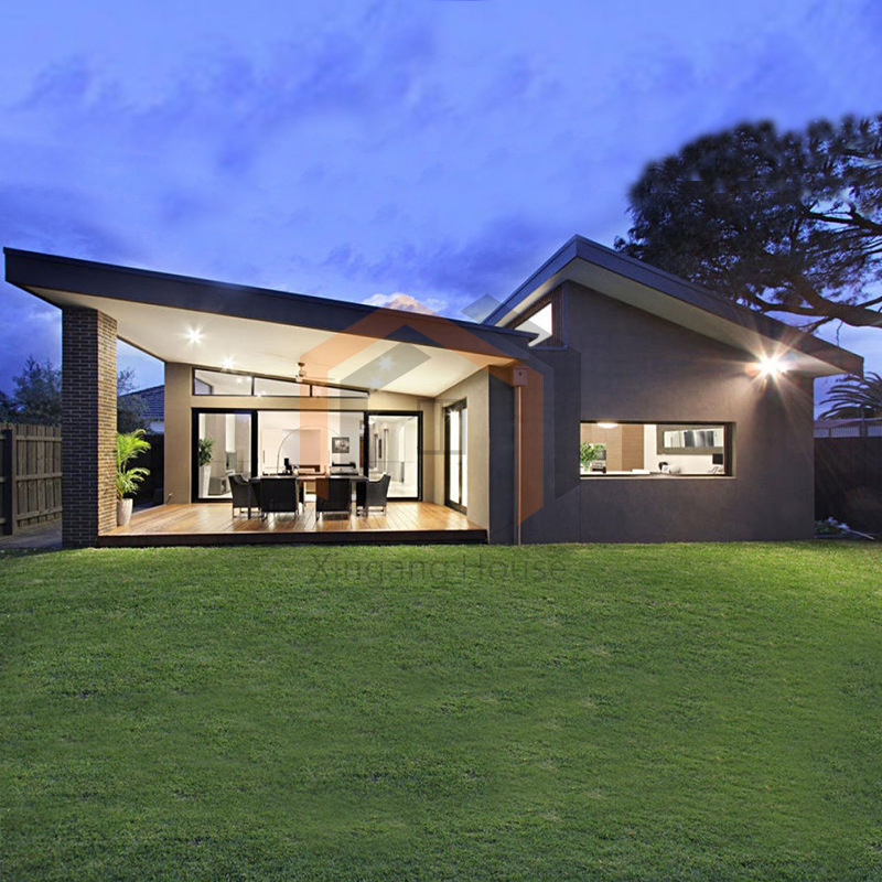 玻璃房 钢结构房屋 轻钢别墅 新型房屋 装配式轻钢别墅厂家