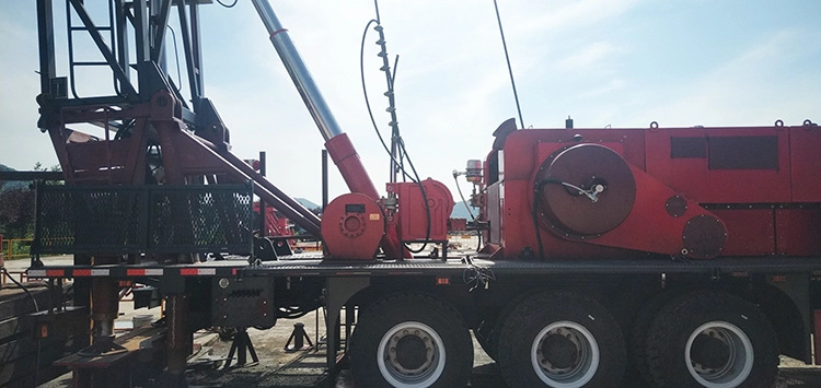 3t修井机紧凑液压绞车 油田绞车卷扬机 载钻机船用液压提升绞车