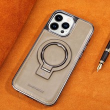 适用于华为matex2手机壳原厂磁吸支架皮壳x2典藏版官方正品保护套折叠