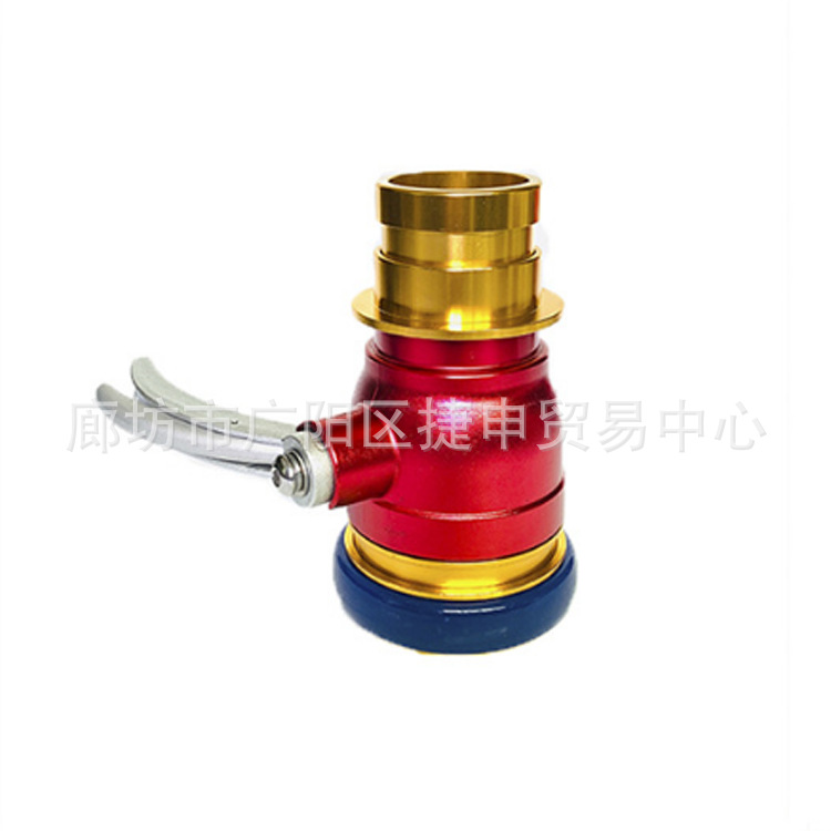 消防器材65带锁中压快速止水器东海森田新型消防水带锻造止水器