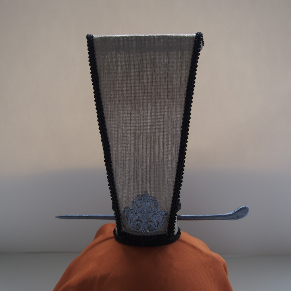 透纱束发冠秦汉代束发冠三国魏晋南北朝透纱束发冠古装剧束发冠