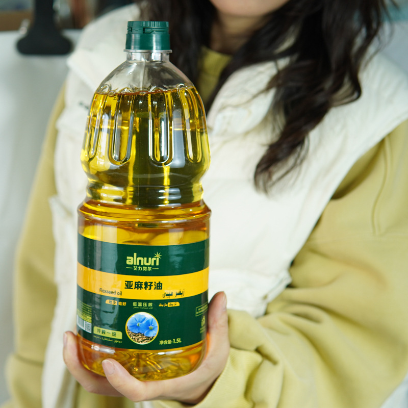 艾力努尔胡麻油亚麻籽油1.