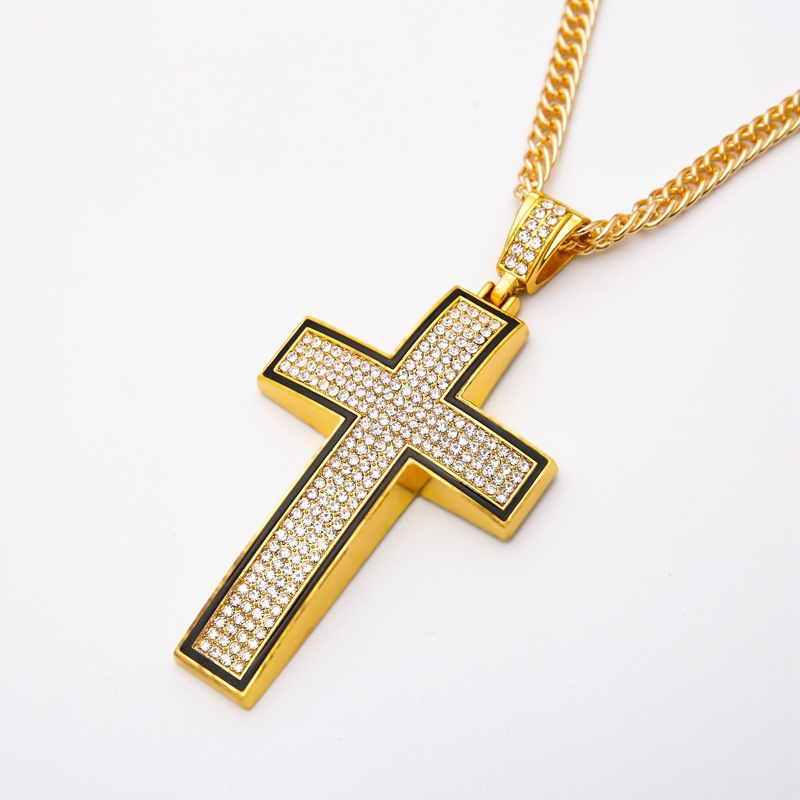 法国idee十字架项链毛衣链男女同款长款配饰小众设计饰品圣诞礼物