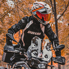 杜汉摩托骑行服男女四季赛车服套装机车骑士服防摔摩托衣服秋冬季