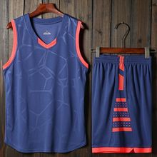 夏季健身跑步运动套装篮球服速干透气短裤男训练队服比赛球衣背心