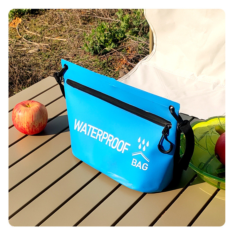Portable Cosmetic Bag Zipper Storage Bag One Shoulder Waterproof Swimming Bag Outdoor Travel Carry Bag Wash Bag Factory