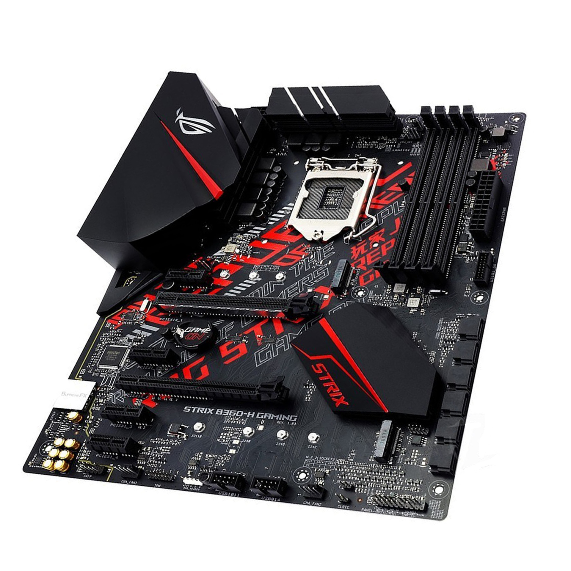 适用于华硕玩家国度rog strix b360-h gaming 声波雷达电竞主板