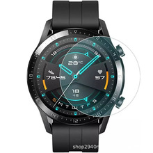 2.5D手表钢化膜适用华为华为watch4pro手表D40全屏三星手表钢化膜