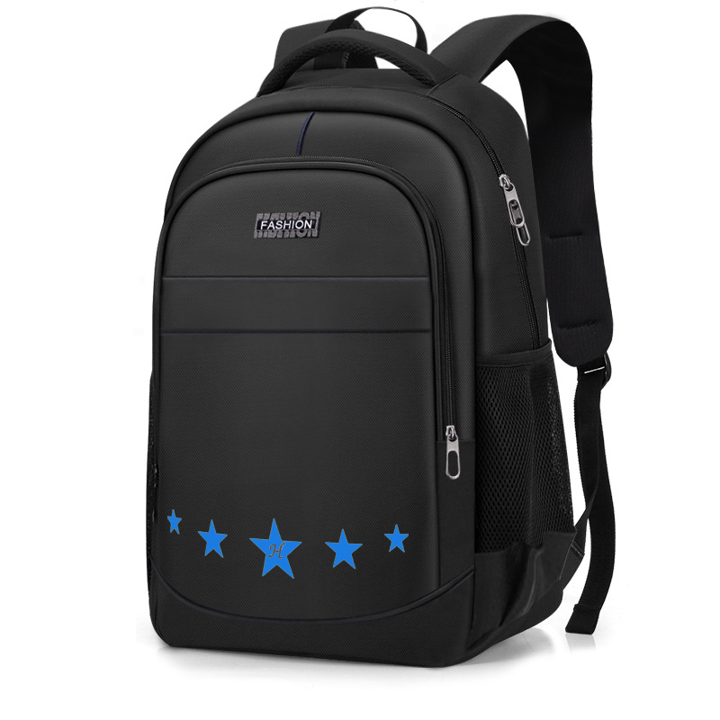 2023 New Large-Capacity Backpack Business Computer Bag Elementary and Middle School Student Schoolbags Fashion Simple Backpack Travel Bag