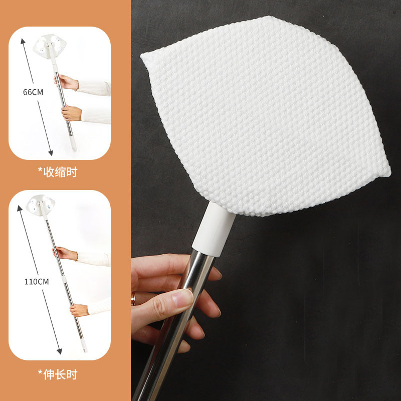 Lazy Disposable Face Cloth Mop Household Retractable Rotatable Mini Electrostatic Dust Removal Flat Fantastic Mopping Tool