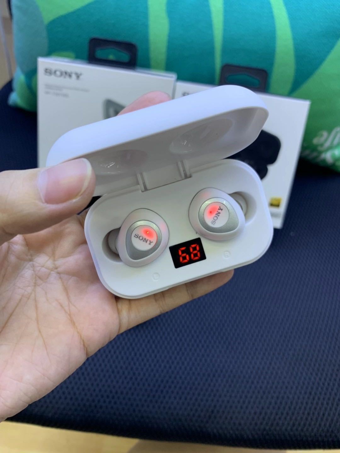 sony/索尼华为wf-730tws真无线蓝牙耳机降噪双耳立体声适用重低音