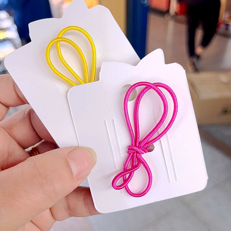 New Sanrio Small Tie Rubber Band Children's Hair Accessories Baby Does Not Hurt Hair Rope Cute Clow Headdress Tie Hair Accessories