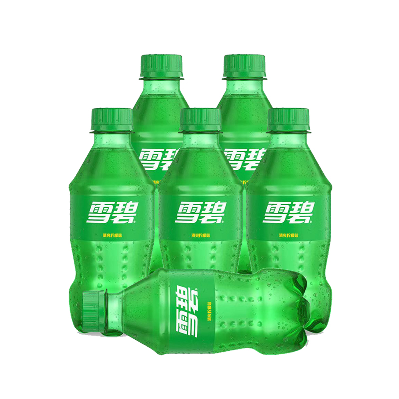 整箱发货柠檬味雪碧300ml*6瓶小瓶装碳酸饮料【经典饮品一口爽】